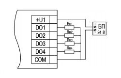Схема підключення МУ210-410