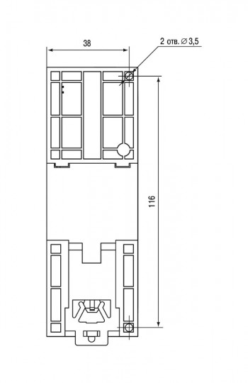 Установчі розміри МВ210