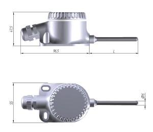 Конструктивное исполнение ДТС125М.И