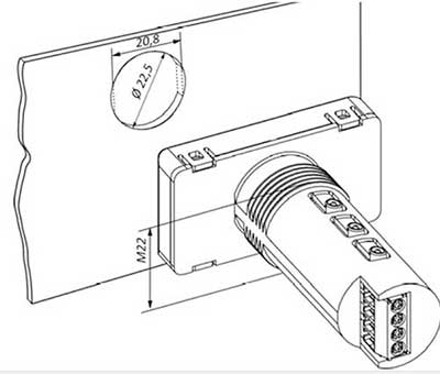 СМИ2 Світлодіодний індикатор відображення інформації по протоколу RS485