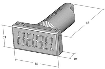 СМИ2 Світлодіодний індикатор відображення інформації по протоколу RS485