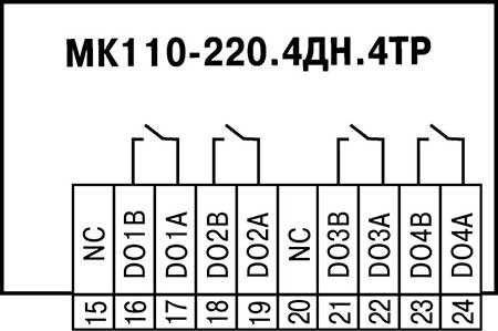 Схема підключення до ВЕ типу твердотельное реле