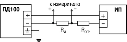 Схема підключення ПД100