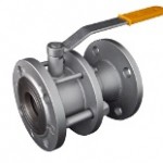 Кран сталевий кульовий фланцевий 11с41п купить