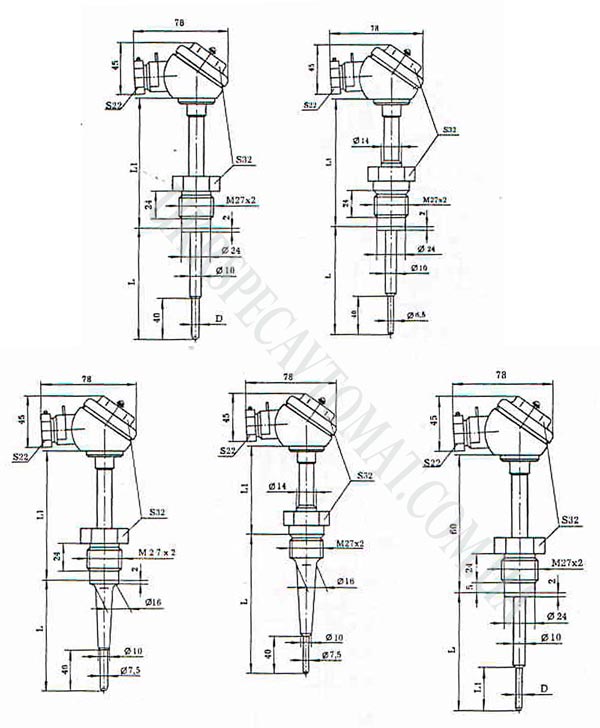 термопара тсп